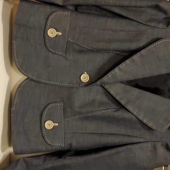 Loft petites blue jacket - Picture 6 of 6